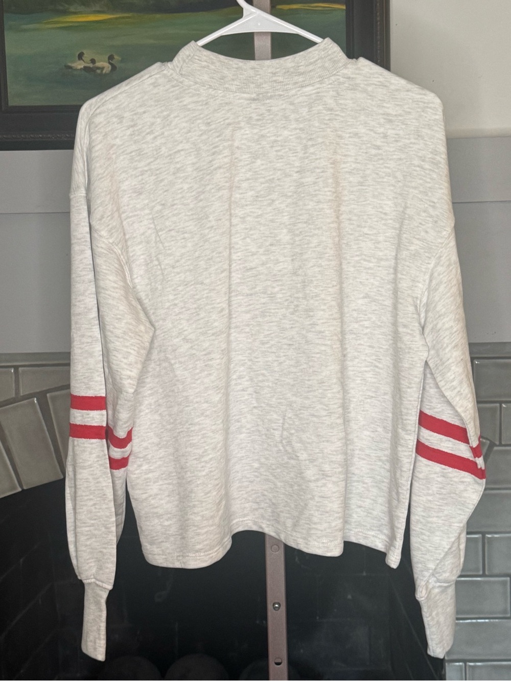 Kansas City Chiefs Womens Lightweight sweatshirt Sz Large - NWT - Picture 3 of 4